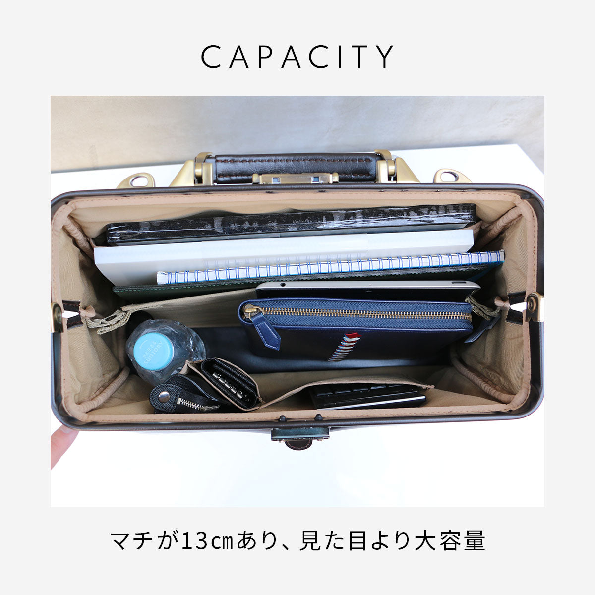 ◆ダレスバッグ Mサイズ Y7【LIGHT】キャメル