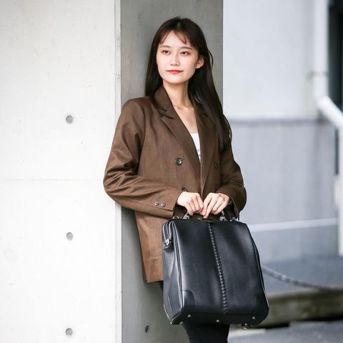豊岡鞄認定 ダレスバッグ 本革付属 Sサイズ YK9【ELK】