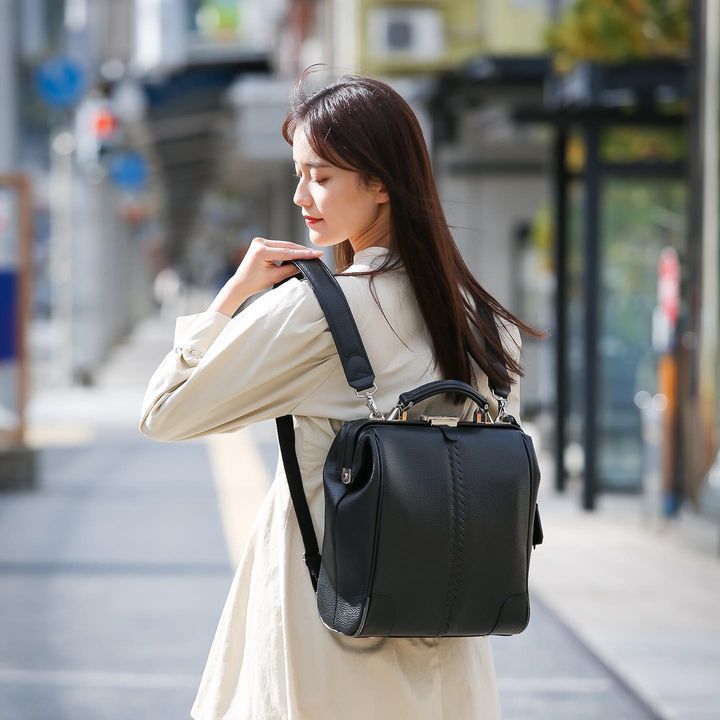 豊岡鞄認定 ダレスバッグ 本革付属 Sサイズ YK9【ELK】