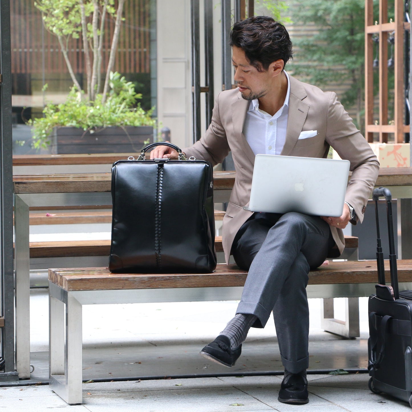 ダレスバッグ 縦型 XLサイズ Y3XL【LIGHT】