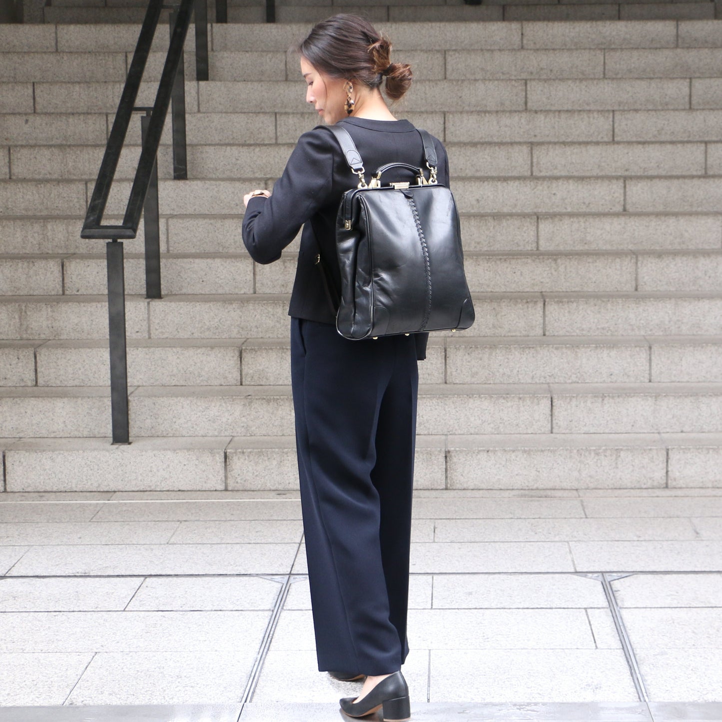 ダレスバッグ 馬革 Mサイズ Y3MP【HORSELEATHER】【限定10個】