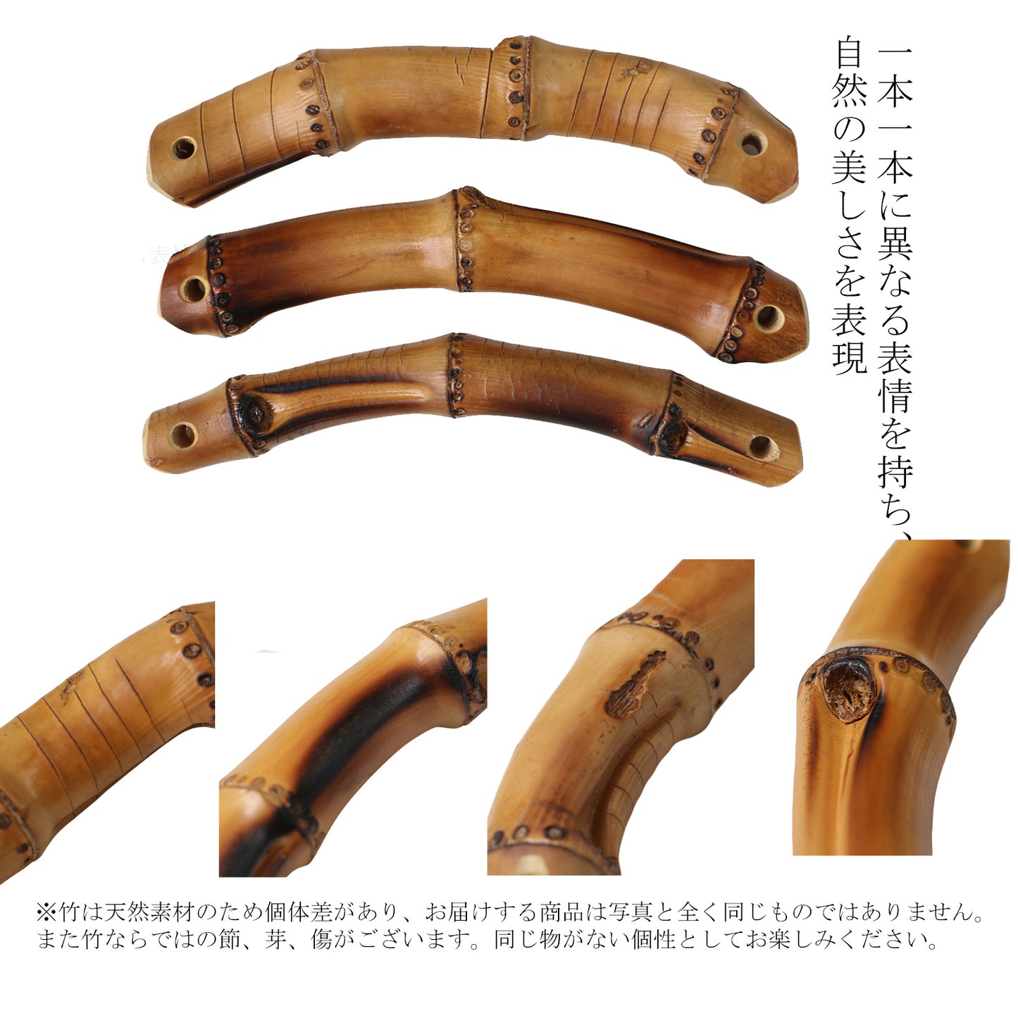 【バンブーハンドルSET】 ミニダレスバッグ縦型 XSサイズ Y60