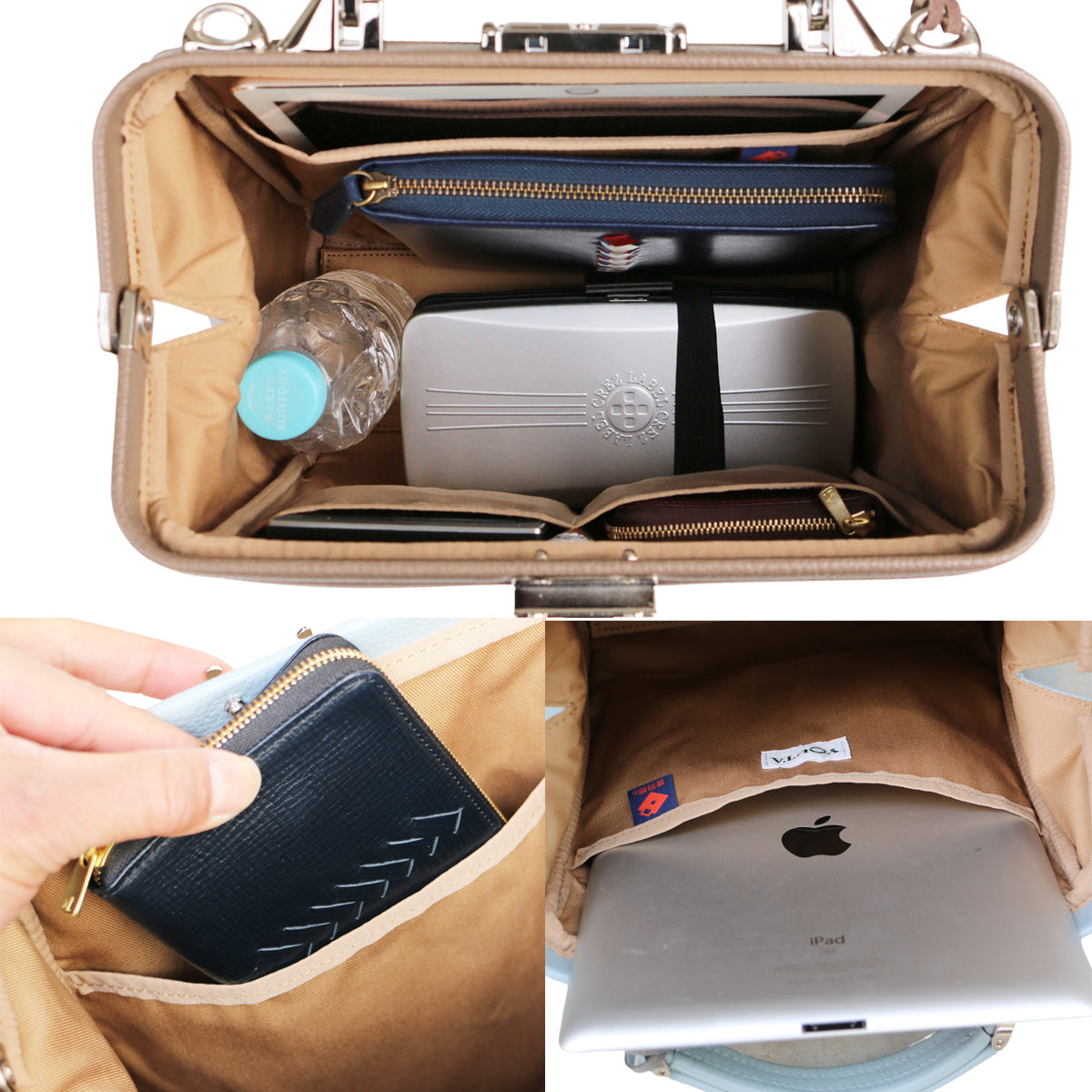 ◆豊岡鞄認定 【ロング木手SETダレスバッグ】 豊岡鞄 Mサイズ YK3ME【ELK】ダークグリーン