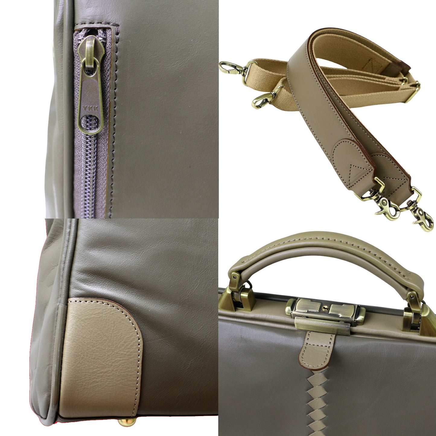 ダレスバッグ 本革 Lサイズ Y2P【HORSELEATHER】【限定10個】