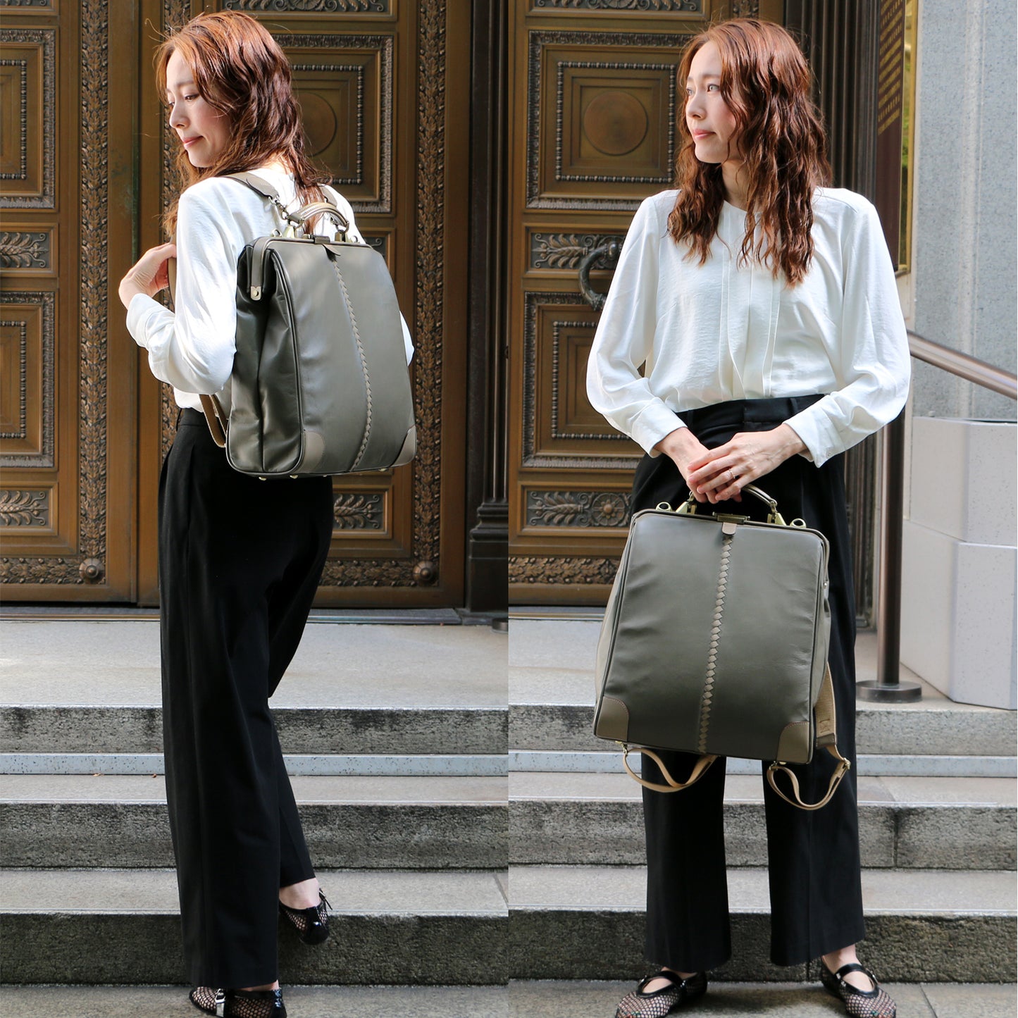 ダレスバッグ 本革 Lサイズ Y3P【HORSELEATHER】【限定10個】