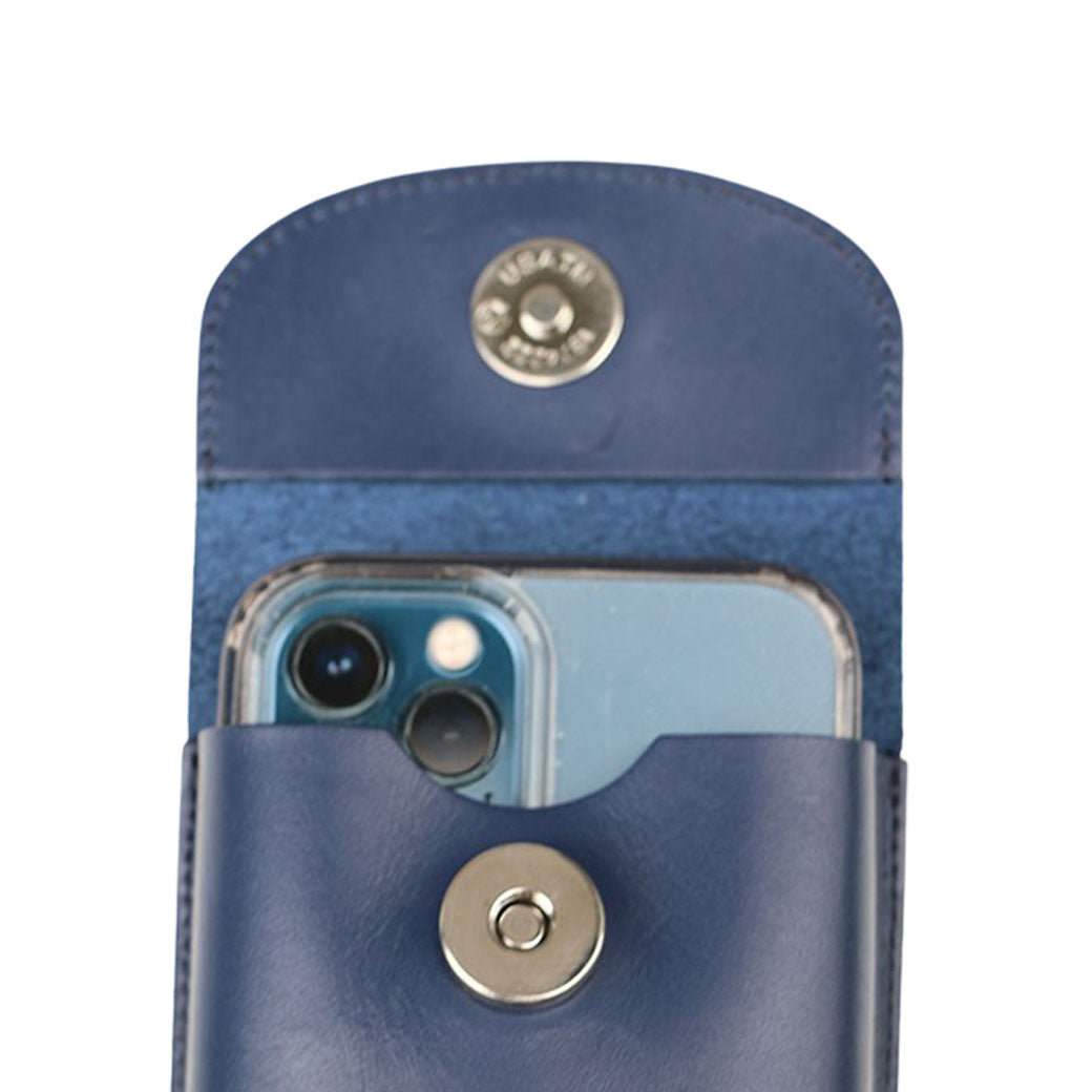 <SALE半額>スマホポーチ メンズ ベルト リュック ビジネス iphone Y-0094 日本製 ダレス用スマホポーチ