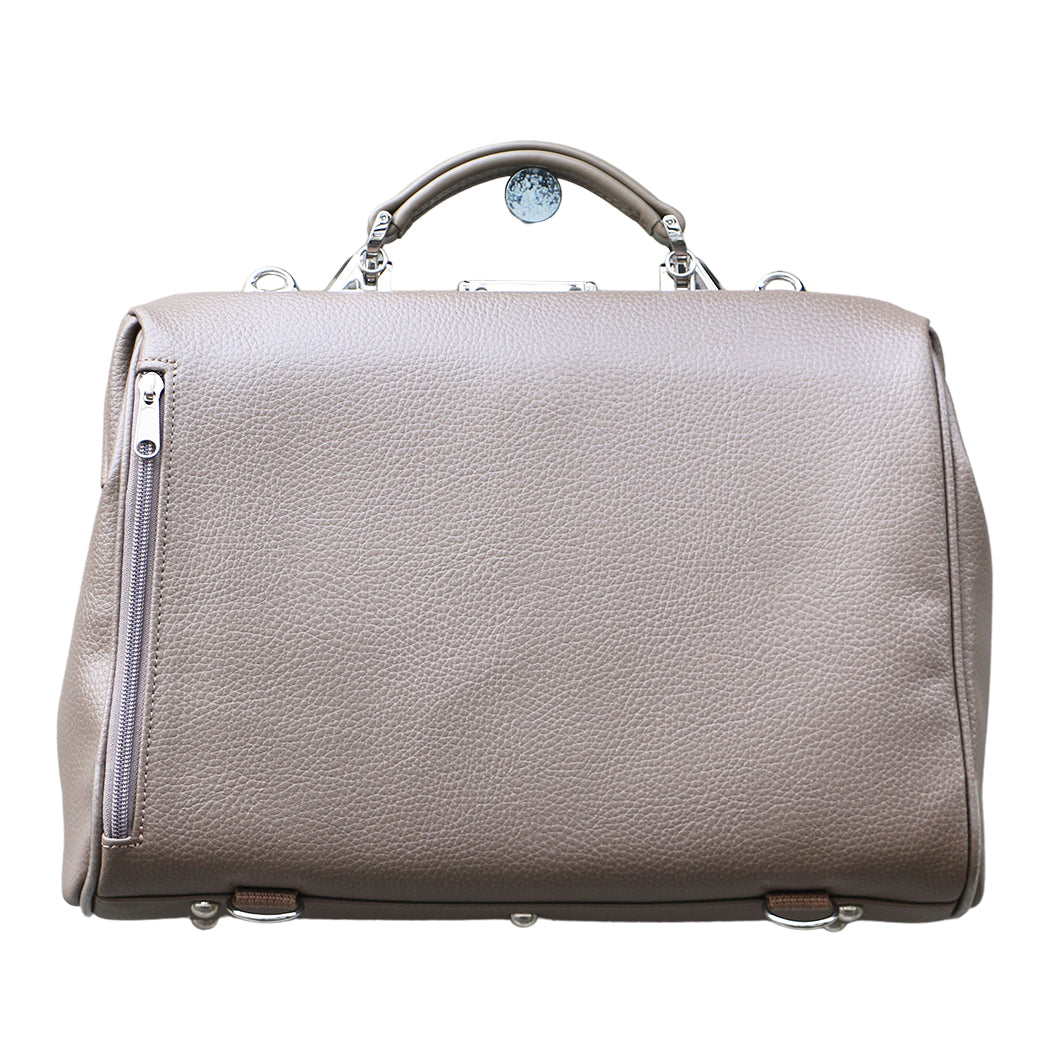 ◆豊岡鞄認定【木手ナチュラルハンドルSET】ダレスバッグ 豊岡鞄 本革付属 Sサイズ YK4E【ELK】トープ