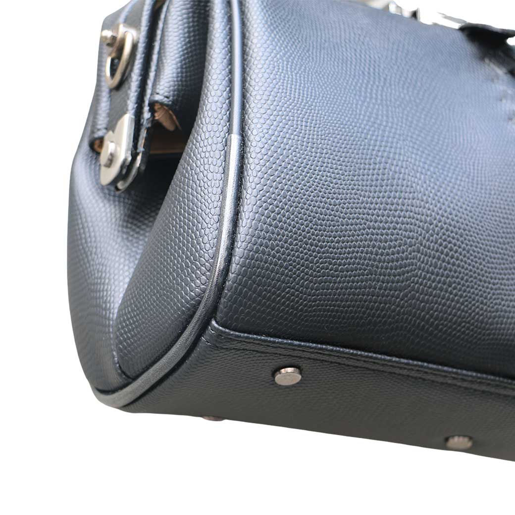 豊岡鞄認定 ダレスバッグ ミニショルダー 本革付属 XSサイズ YK31【Lizard】