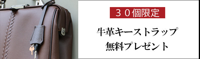 豊岡鞄認定【ナチュラルロング木手ハンドル SET】ダレスバッグ 豊岡鞄 Mサイズ ロングハンドルSET YK3M【LIZARD】