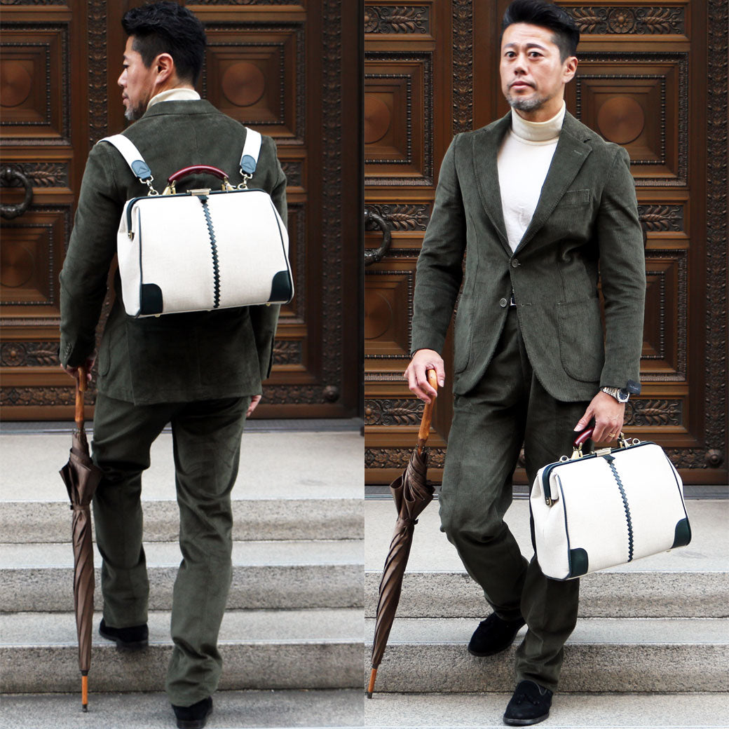【15個限定カラー オクタビア】横型ダレスバッグ S YK-0004-OCTAVIA