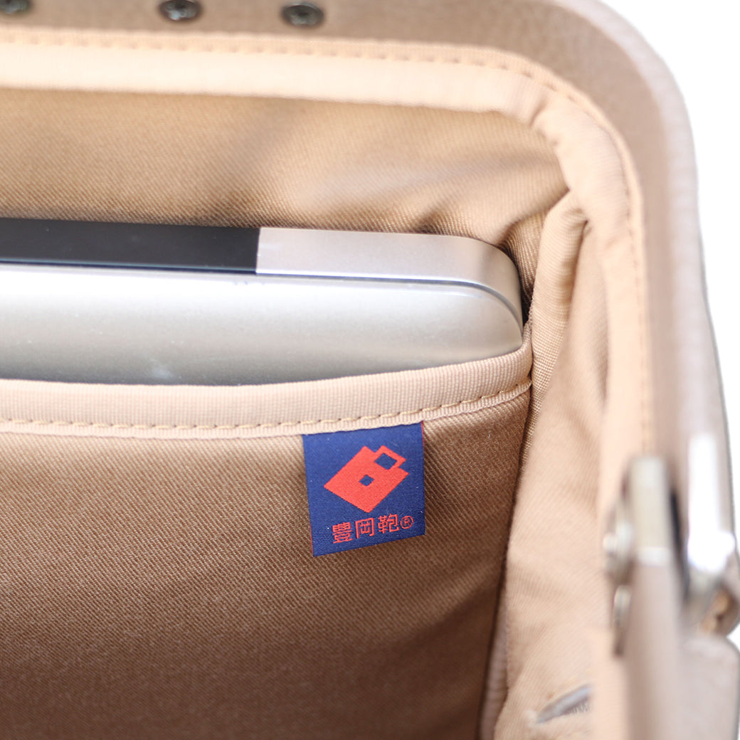 ◆豊岡鞄認定【漆塗りKIJIRO SET】ダレスバッグ 豊岡鞄 本革付属 Sサイズ YK4E【ELK】ダークグリーン