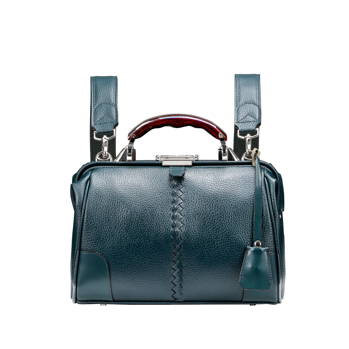◆豊岡鞄認定【漆塗りKIJIRO SET】ダレスバッグ 豊岡鞄 本革付属 XSサイズ YK59E【ELK】ダークグリーン