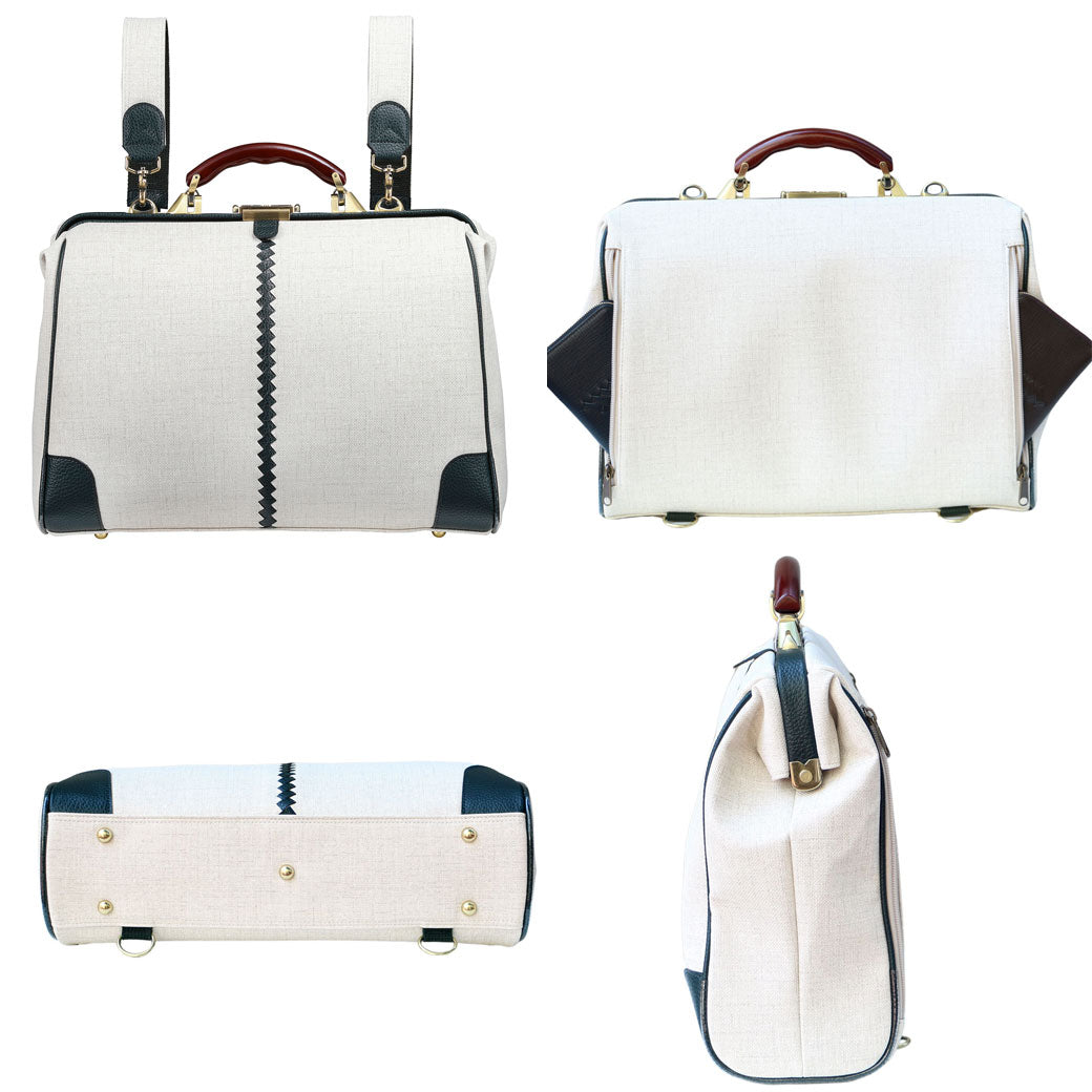 【ナチュラル木手セット】【15個限定カラー オクタビア】横型ダレスバッグM YK7【送料無料】