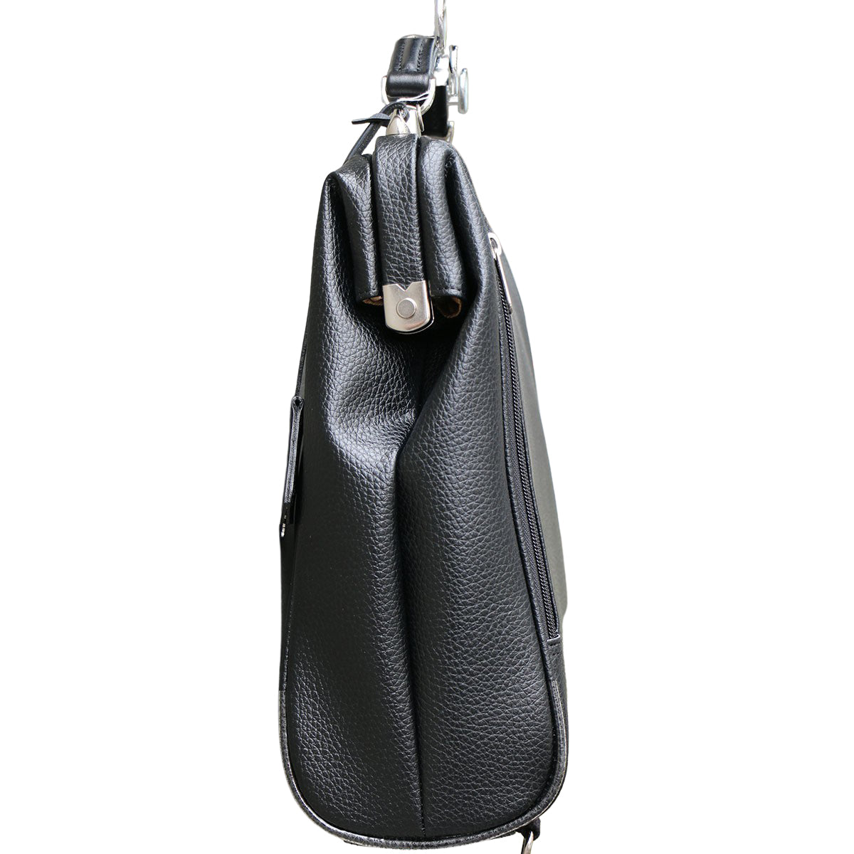 ◆豊岡鞄認定 【漆塗り木手SET】ダレスバッグ 豊岡鞄 Sサイズ YK9【ELK】ブラック