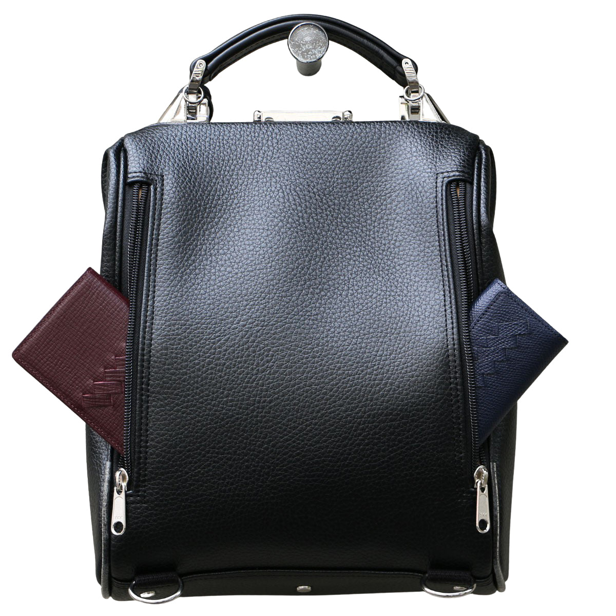 ◆豊岡鞄認定 ダレスバッグ  本革付属 Sサイズ YK9【ELK】ブラック