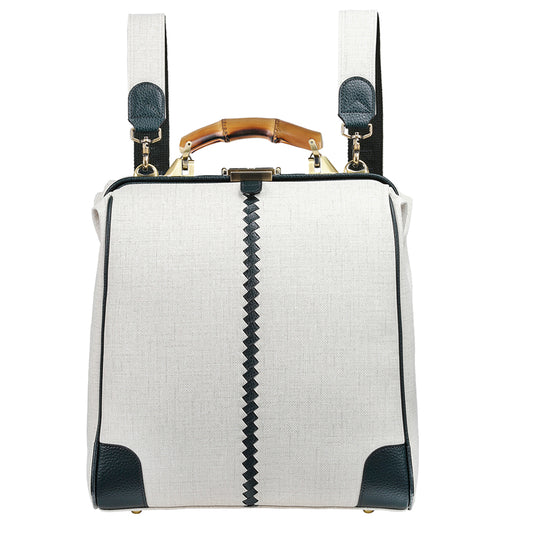 【バンブーハンドルSET】【15個限定カラーオクタビア】　縦型ダレスバッグM　YK3M
