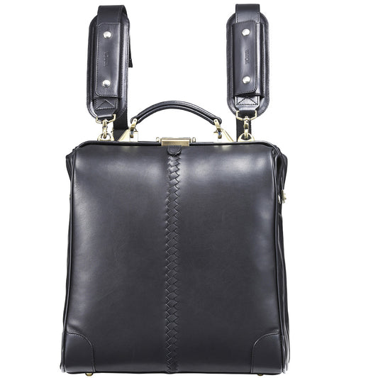 ダレスバッグ 本革 Lサイズ Y3P【HORSELEATHER】【肩パットセット】