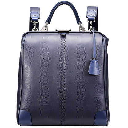 Toyooka Kaban Certified [Genuine Leather Long Handle SET] LIZARD Dalles Bag Toyooka Kaban L Size YK3