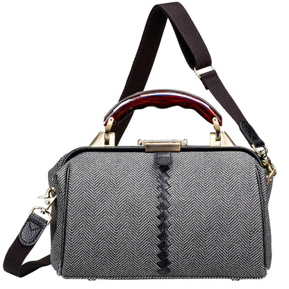 [Pre-order bonus included] Dalles Bag Horizontal XS size 20th Anniversary Limited Tweed Grey YK31