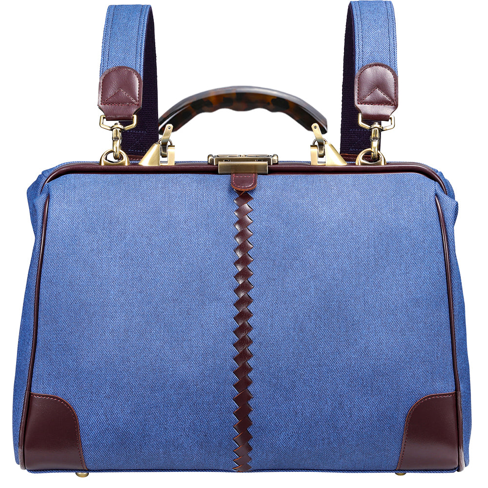 15個限定生産、2026春夏Limitedカラー「鳴門デニム」横型 ダレスバッグ S　YK4