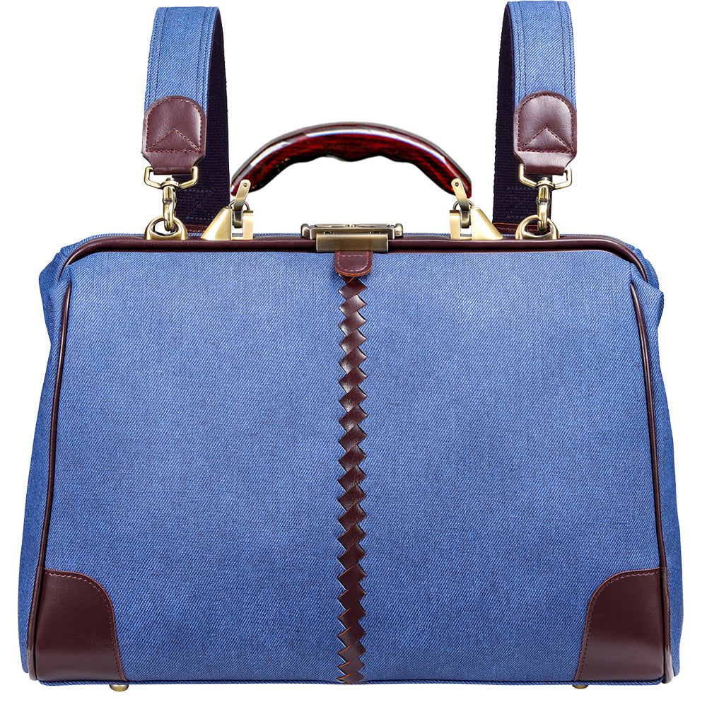 15個限定生産、2026春夏Limitedカラー「鳴門デニム」横型 ダレスバッグ S　YK4