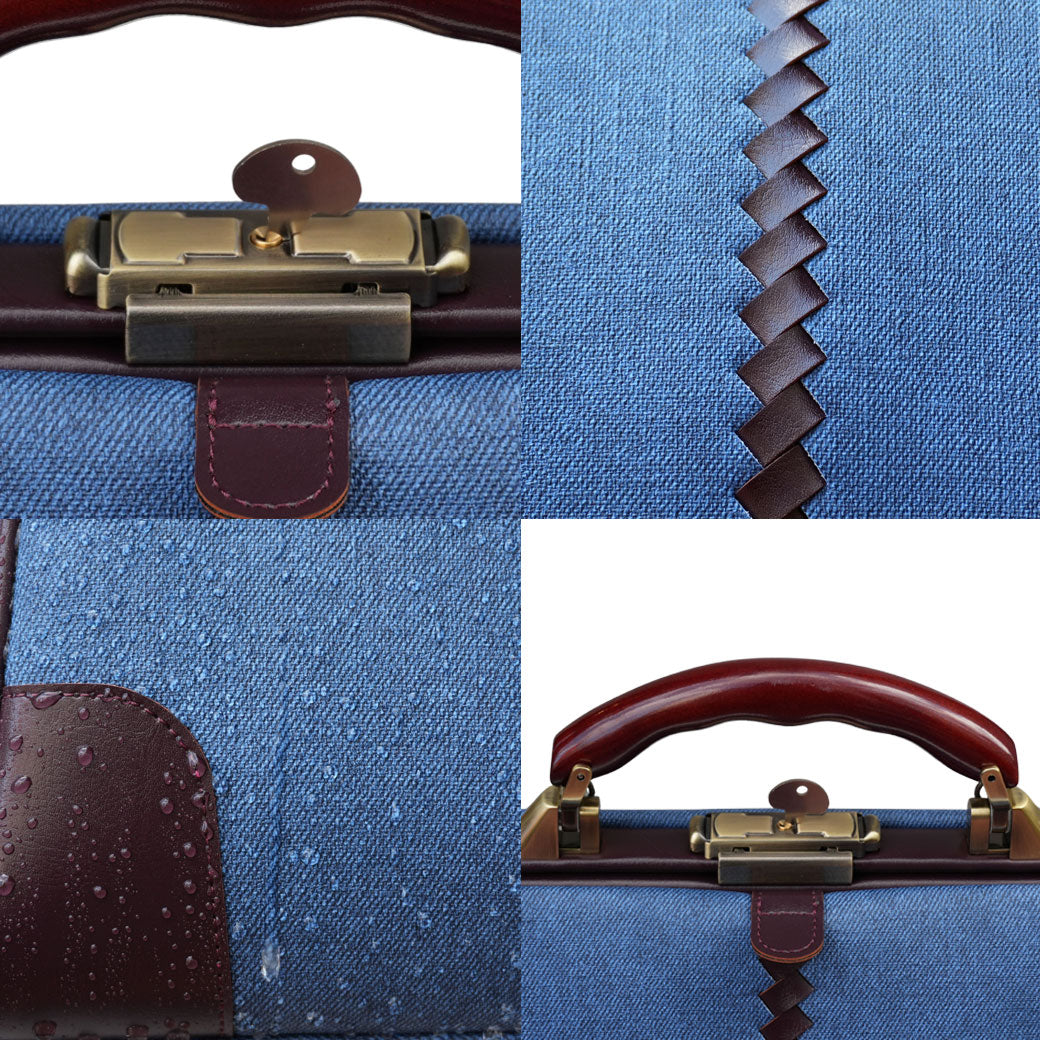 15個限定生産、2026春夏Limitedカラー「鳴門デニム」横型ダレスバッグM YK7