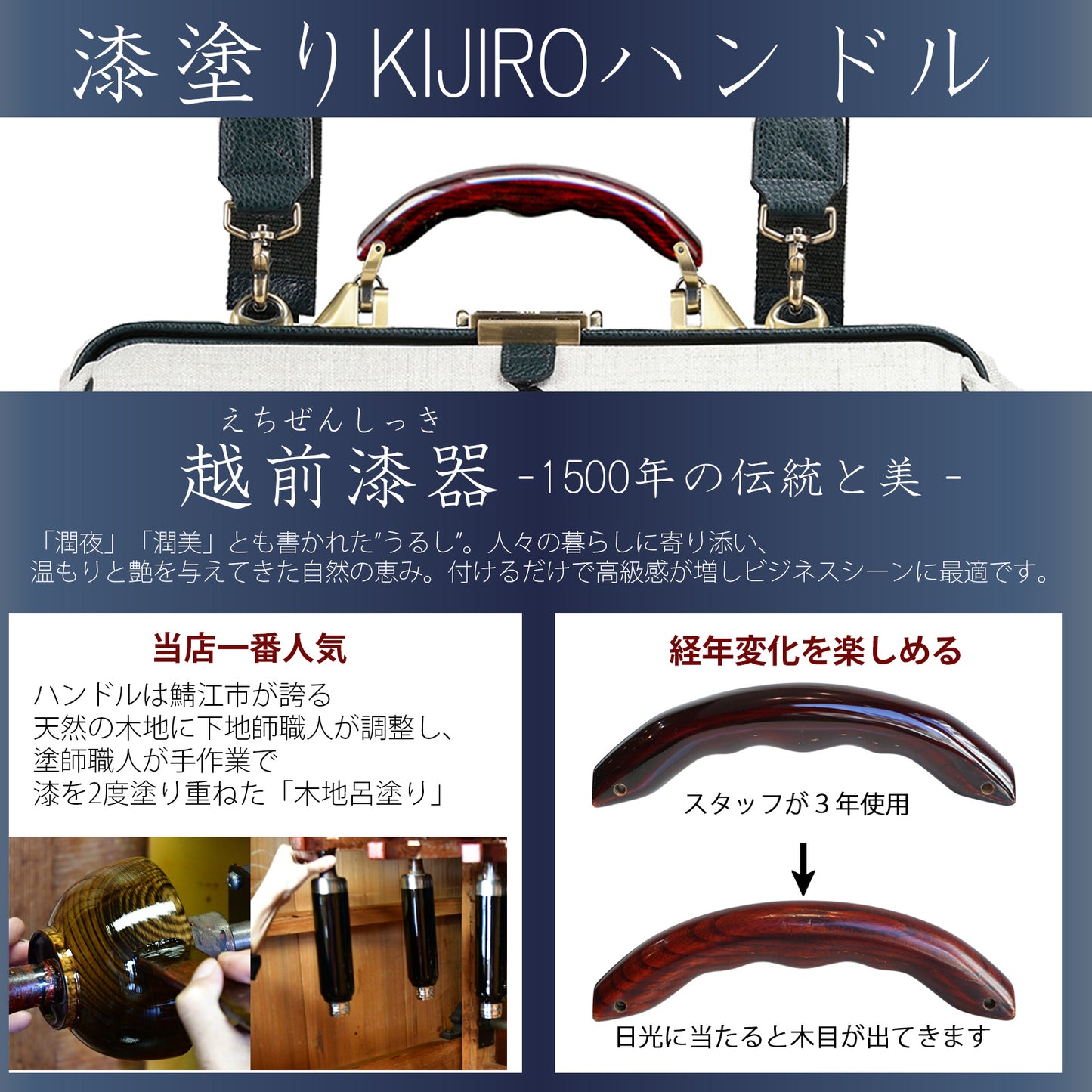 【15個限定カラー　オクタビア】横型ダレスバッグ S　YK-0004-OCTAVIA