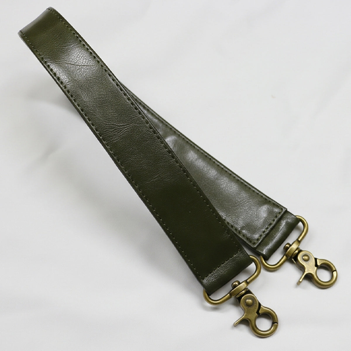 （付属品）肩掛けストラップ オリーブ 全長59cm 合皮 ビジネスバッグ用 交換・スペア【ネコポス・日時指定不可】