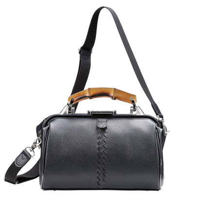 【バンブーハンドルSET】豊岡鞄認定  ミニダレスショルダー 豊岡鞄 本革付属 XSサイズ yk31【Lizard】 (コピー)