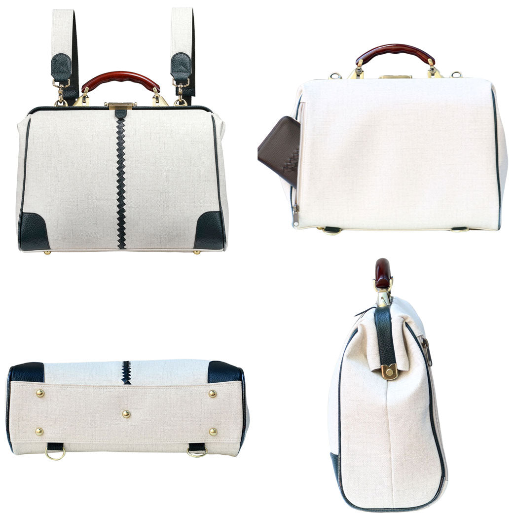 【15個限定カラー　オクタビア】横型ダレスバッグ S　YK-0004-OCTAVIA