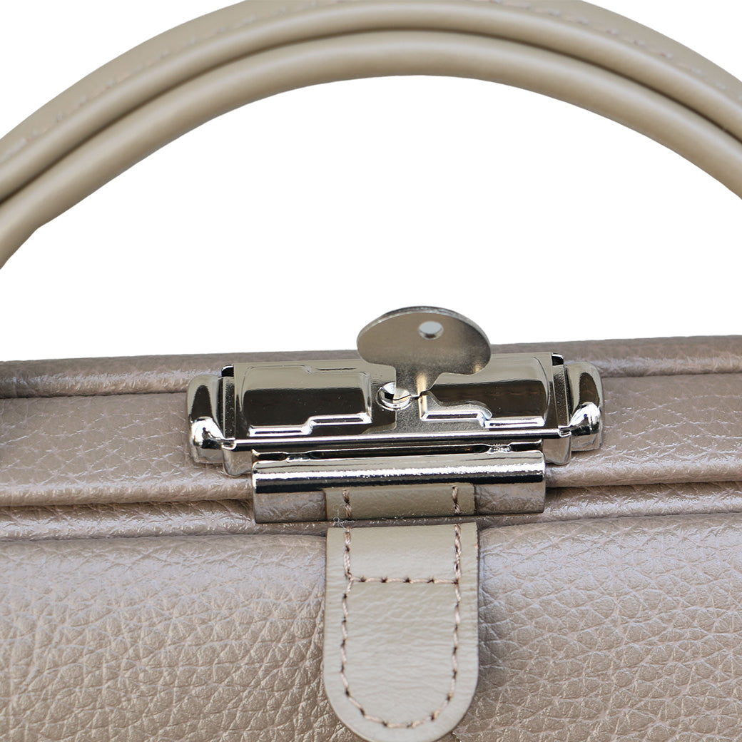 ◆豊岡鞄認定【木手ウォルナットハンドルSET】ダレスバッグ 豊岡鞄 本革付属 Sサイズ YK4E【ELK】ダークグリーン