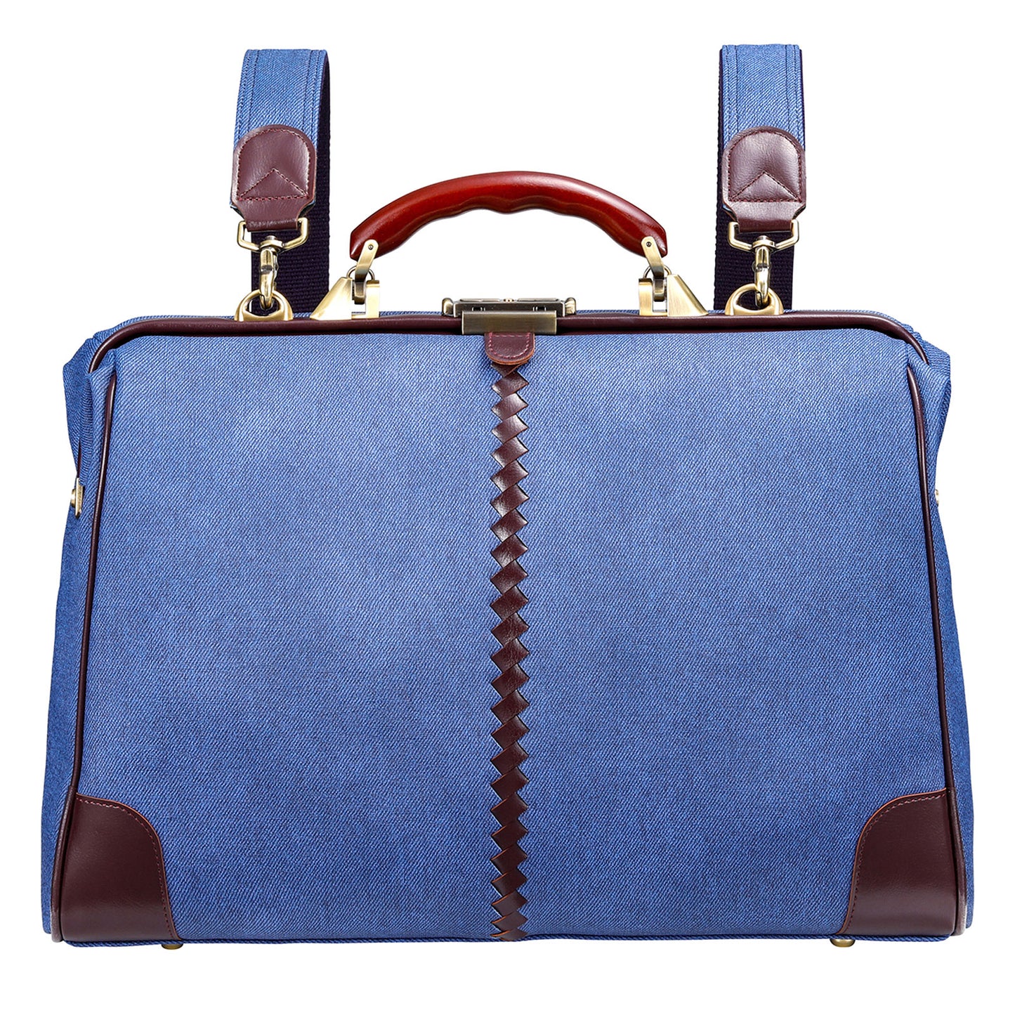 15個限定生産、2026春夏Limitedカラー「鳴門デニム」横型ダレスバッグM YK7